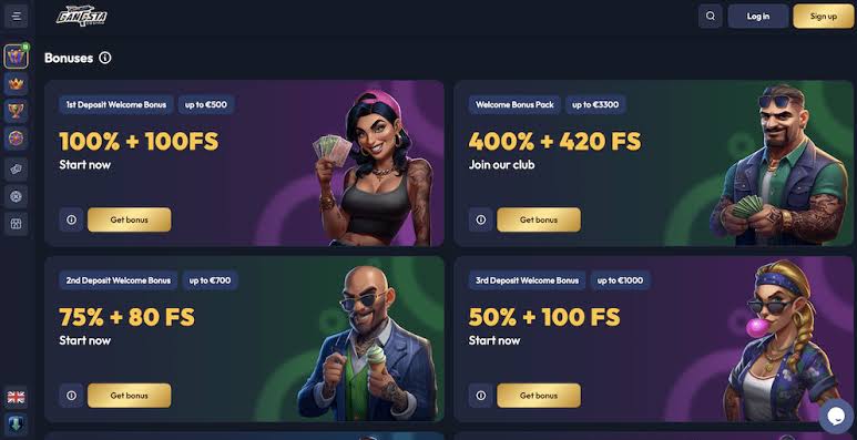 Recensione di Gangsta Casino: Funzionalità, Pro e Svantaggi